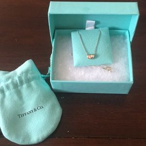 Tiffany Elsa Peretti Bean Necklace